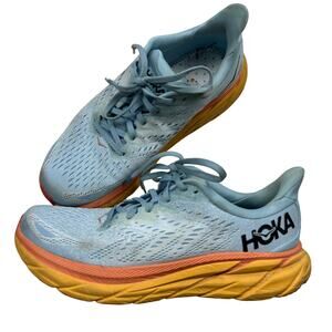 Hoka One One Clifton 8 Summer Song Ice Flow 1119394-SSIF Womens Size 8.5 Running